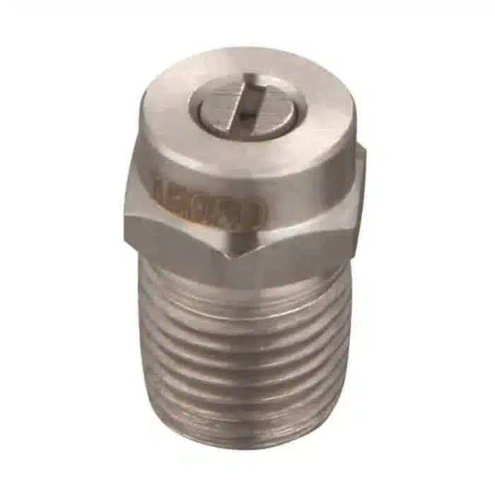 SprayMatix RVS Nozzle 25° 1/4" 0,6 mm 276 bar 150°C