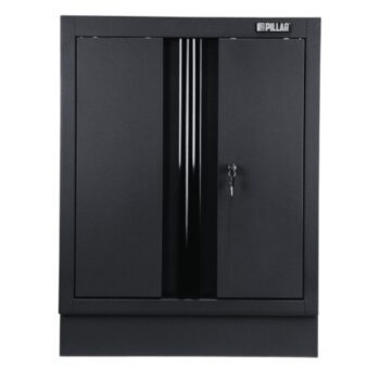 Pillar modulaire werkplaatsopstelling met hoge kast en roestvrijstalen werkblad - Afbeelding 8