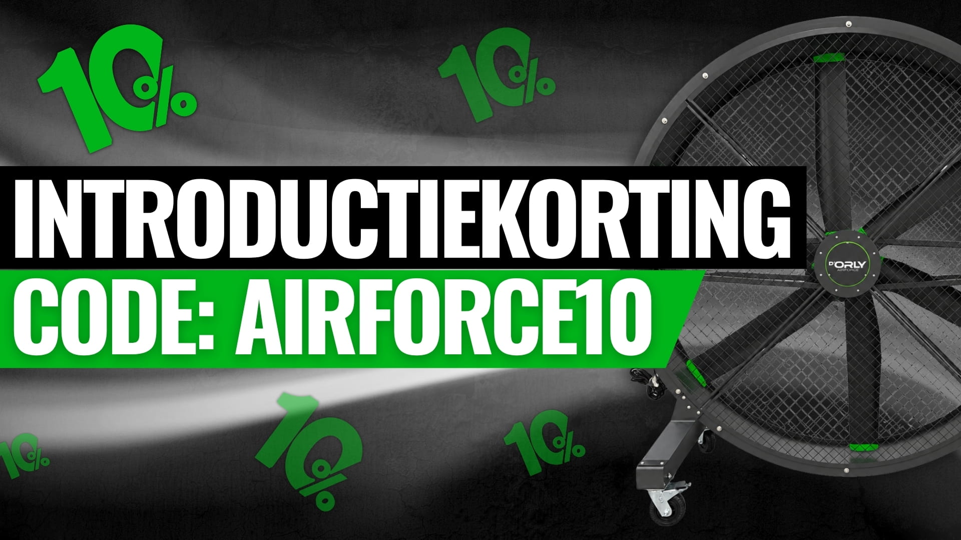 D'Orly Airforce Industriële Ventilatoren Introductiekorting