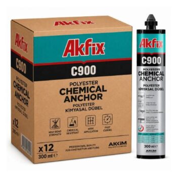 AKFIX C900 Chemisch Anker Polyester 300 ml - Doos 12 stuks