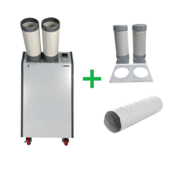 Rex Nordic HP-60 Mobiele Airconditioner 60.000 BTU 380V Complete Set