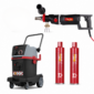 BYCON DB-202P Droogboorset | incl. CraftiX 35L (L-klasse) & 2 diamantboren