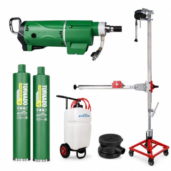 BYCON Plafondboorset | DSP-3000 statief + DMP-252 + 2 diamantboren BYCON Plafondboorset | DSP-3000 statief + DMP-252 + 2 diamantboren