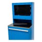 Huvema K7340 computerkast met monitorruimte en toetsenbordlade