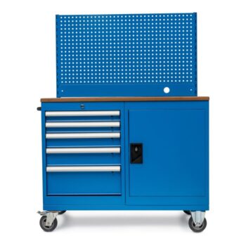 Huvema K8225 mobiele werkbank met gereedschapswand