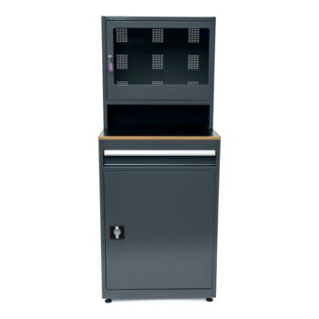 Huvema K7340G computerkast frontaanzicht
