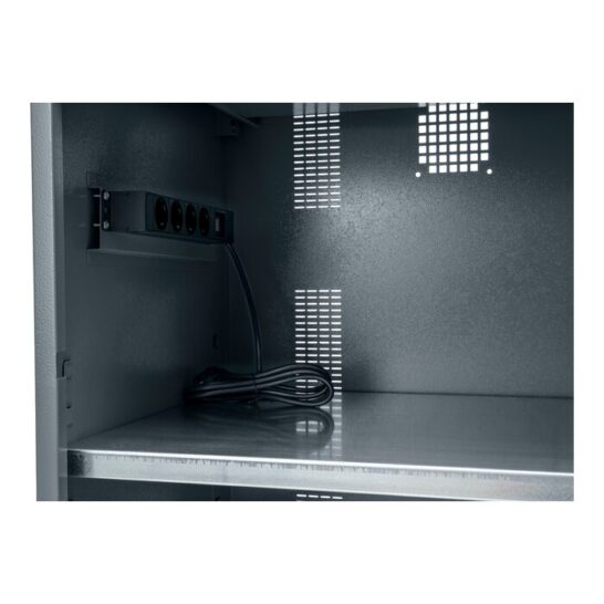 Huvema K7340G detail van monitorruimte en aansluitingen