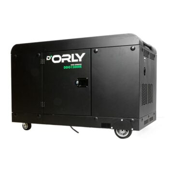 D'Orly Diesel Aggregaat 16kVA DDG15000E Geluidsgedempt AVR Generator 1326cc 4-takt Tweecilinder | 2x230V & 1x400V - Afbeelding 12