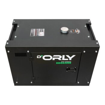 D'Orly Diesel Aggregaat 6.5kVA DDG6500E Geluidsgedempt AVR Generator 498cc 4-takt | 3x230V 16A - Afbeelding 6