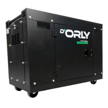 D'Orly Diesel Aggregaat 6.5kVA DDG6500E Geluidsgedempt AVR Generator 498cc 4-takt | 3x230V 16A - Afbeelding 7