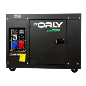 D'Orly Diesel Aggregaat 10kVA DDG10000E Geluidsgedempt AVR Generator 761cc 4-takt | 230V 32A & 400V 32A