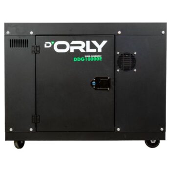 D'Orly Diesel Aggregaat 10kVA DDG10000E Geluidsgedempt AVR Generator 761cc 4-takt | 230V 32A & 400V 32A - Afbeelding 11