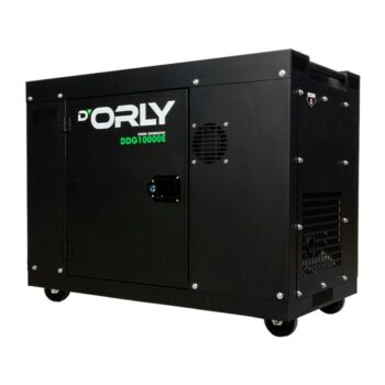D'Orly Diesel Aggregaat 10kVA DDG10000E Geluidsgedempt AVR Generator 761cc 4-takt | 230V 32A & 400V 32A - Afbeelding 5