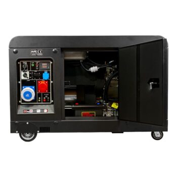 D'Orly Diesel Aggregaat 16kVA DDG15000E Geluidsgedempt AVR Generator 1326cc 4-takt Tweecilinder | 2x230V & 1x400V - Afbeelding 4