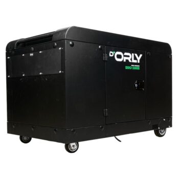 D'Orly Diesel Aggregaat 16kVA DDG15000E Geluidsgedempt AVR Generator 1326cc 4-takt Tweecilinder | 2x230V & 1x400V - Afbeelding 8