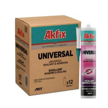 Akfix MS Universal MS Polymeer Lijmkit Wit 290ML