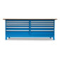 Huvema K3640 werkbank 220 x 60 cm met MDF werkblad