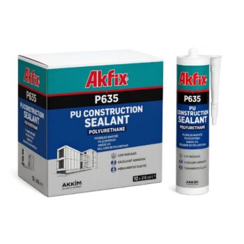 AKFIX P635 polyurethaan voegkit zwart 310 ml