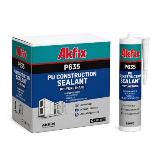 AKFIX P635 polyurethaan voegkit zwart 310 ml