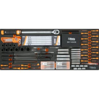 Beta RSC24AXXL Gereedschapswagen 8 Laden – 1.061-delig | Beta Worker 2400 - Afbeelding 8