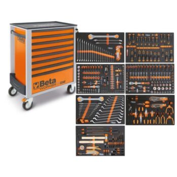 Beta BW 2400S O8_E-L Gereedschapswagen met 8 laden 398 Delig