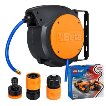 Beta 1900S Automatische Slanghaspel 10 m Ø 8 mm + gratis LEGO McLaren