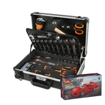 Beta BW 2056LE Gereedschapskoffer met 82-delig assortiment + gratis LEGO Ferrari F40